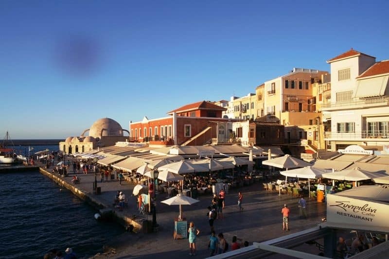 venetian port, Chania, Crete