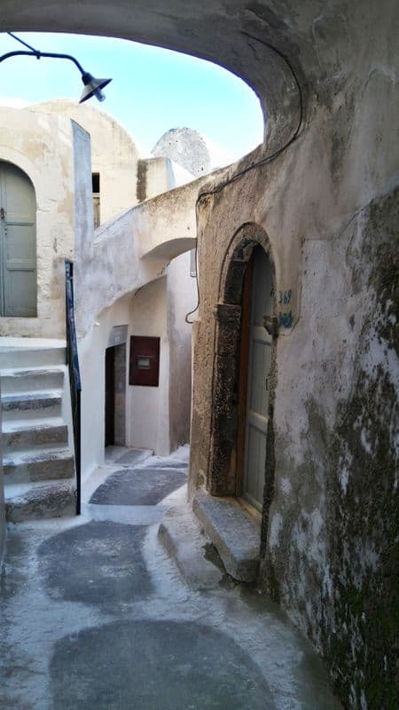 Visit Emporio village Santorini in your Greece itinerary