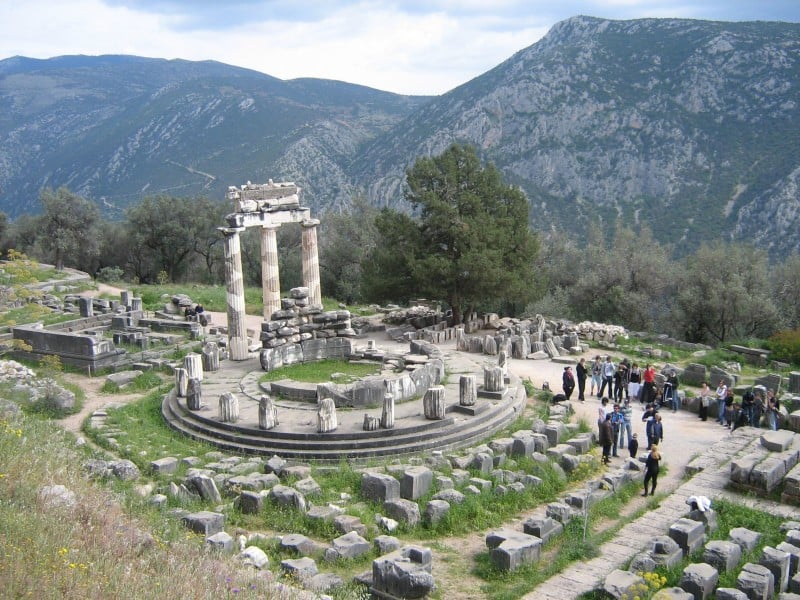 Athena Pronaia Sanctuary Delphi
