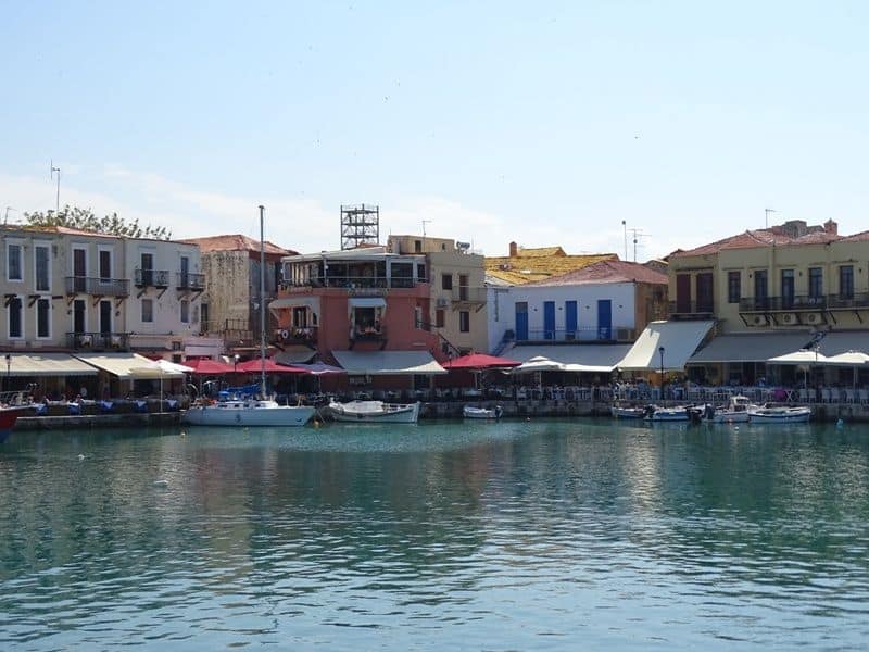 Venetian port Rethymnon