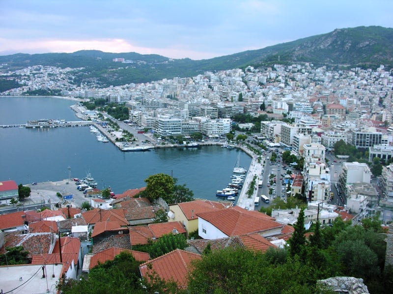 tourist city in greece