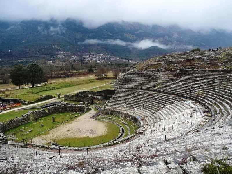 The ancient theatre of Dodoni