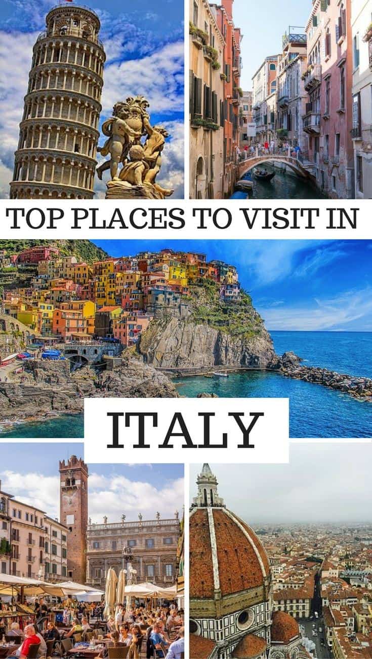 Top places to visit in Italy - Best places to visit in Italy - Which places to visit in Italy - The best towns to visit in Italy- 