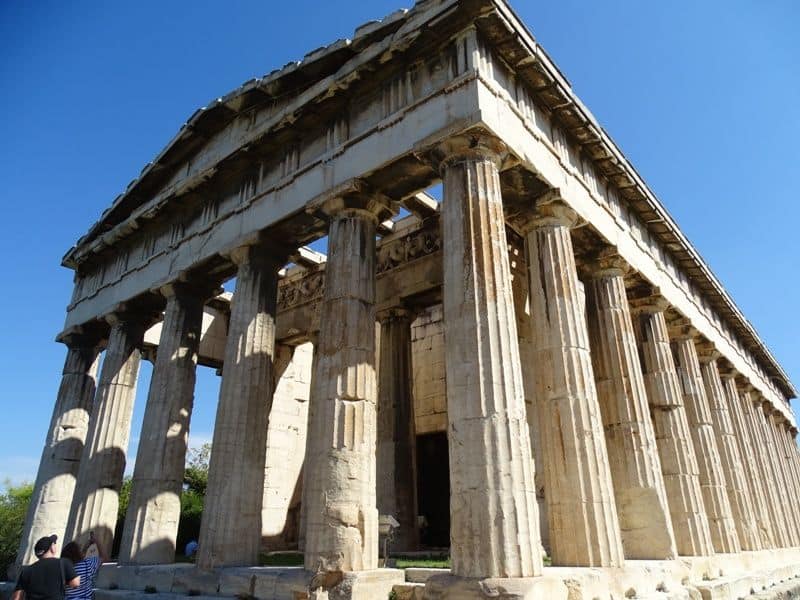 Temple of Hephestus, one of the best preserved temples