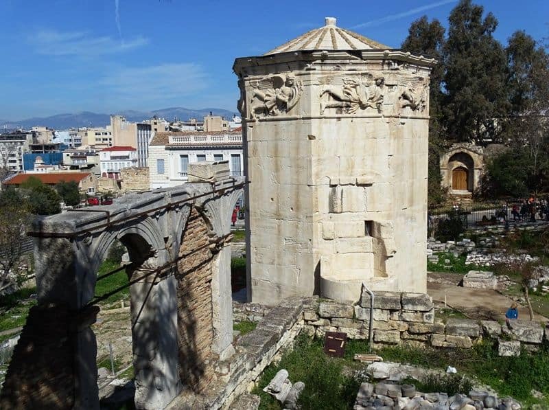 The Tower of the Winds in Plaka