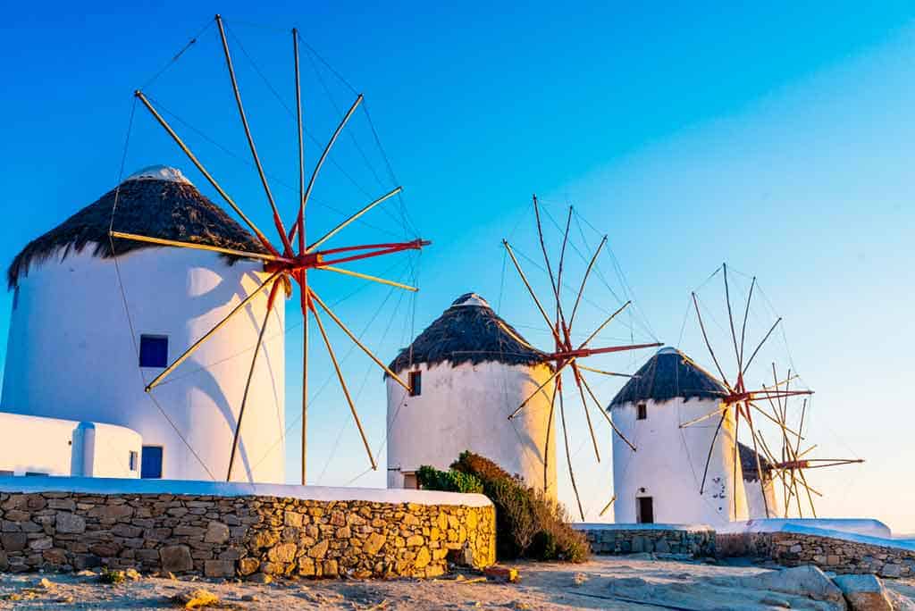 Mykonos - best Greek islands to visit in September