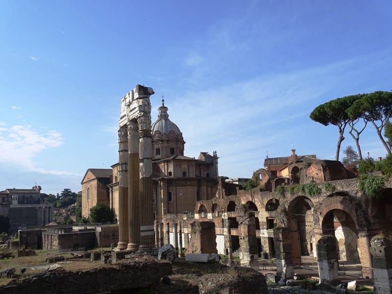 The Roman forum