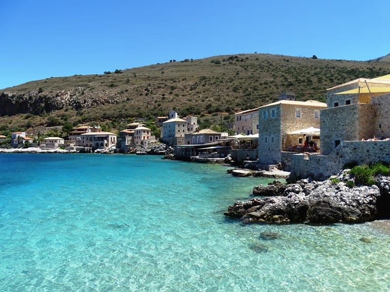 Limeni village in Mani Peloponnese