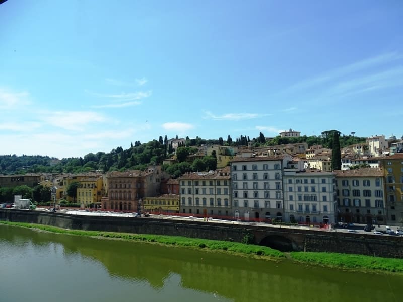 View of Florence from the Uffizi Gallery