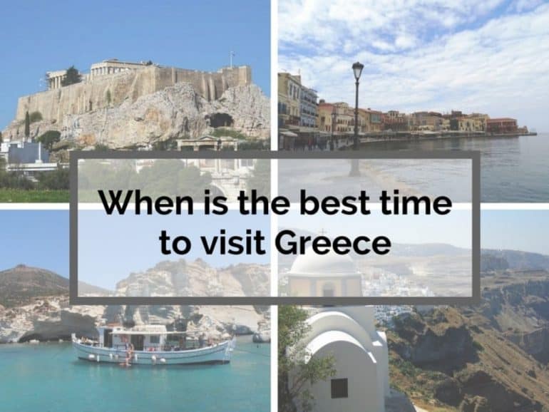 When Is The Best Time To Visit Greece (By Season)