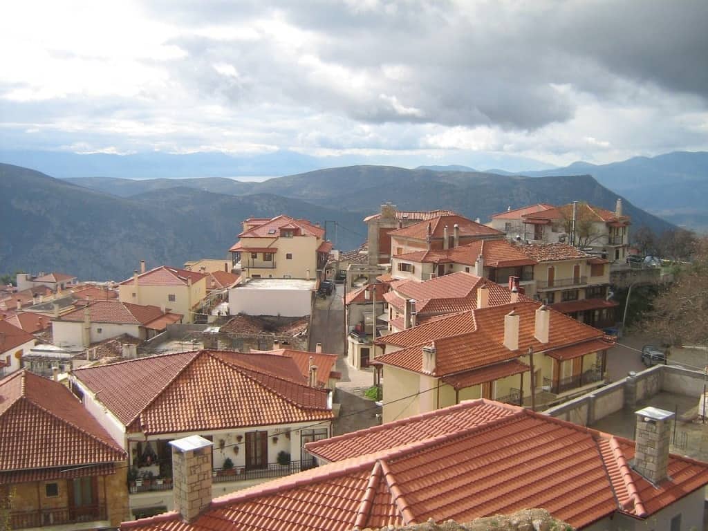 Arachova village