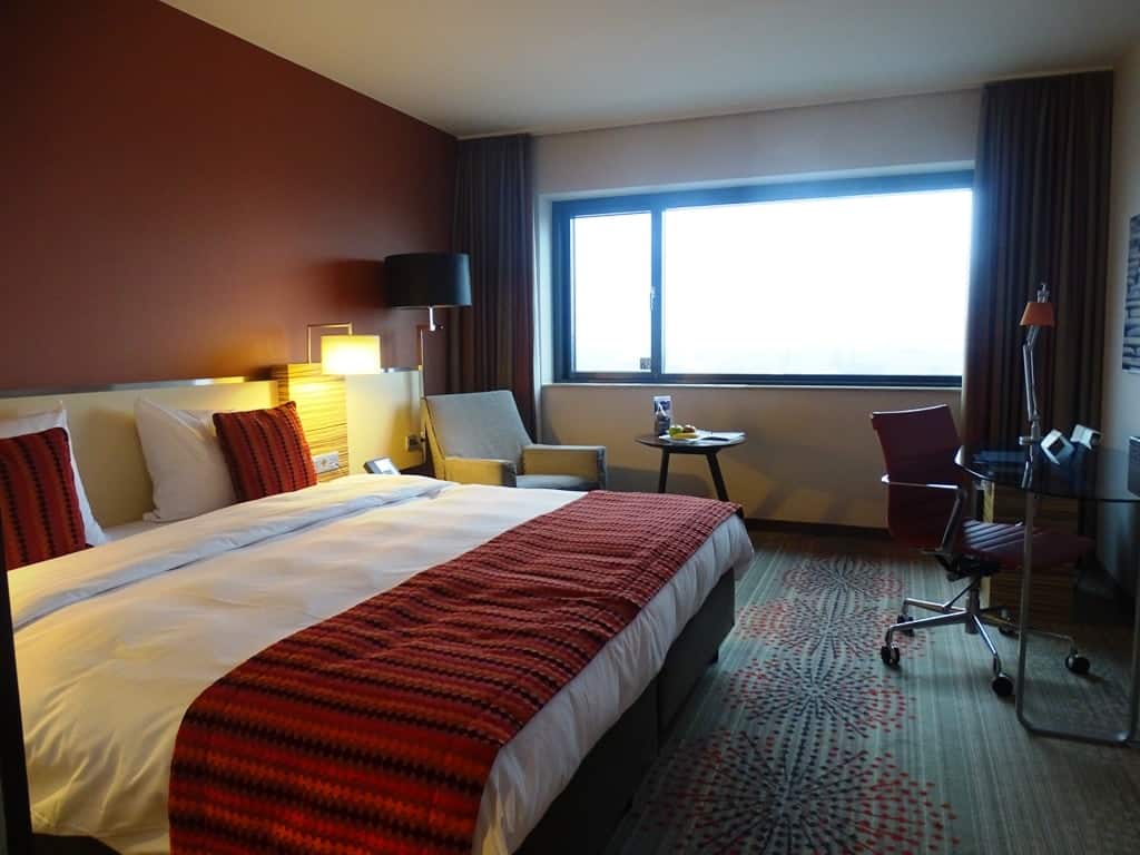 executive room at the Mövenpick Hotel Amsterdam