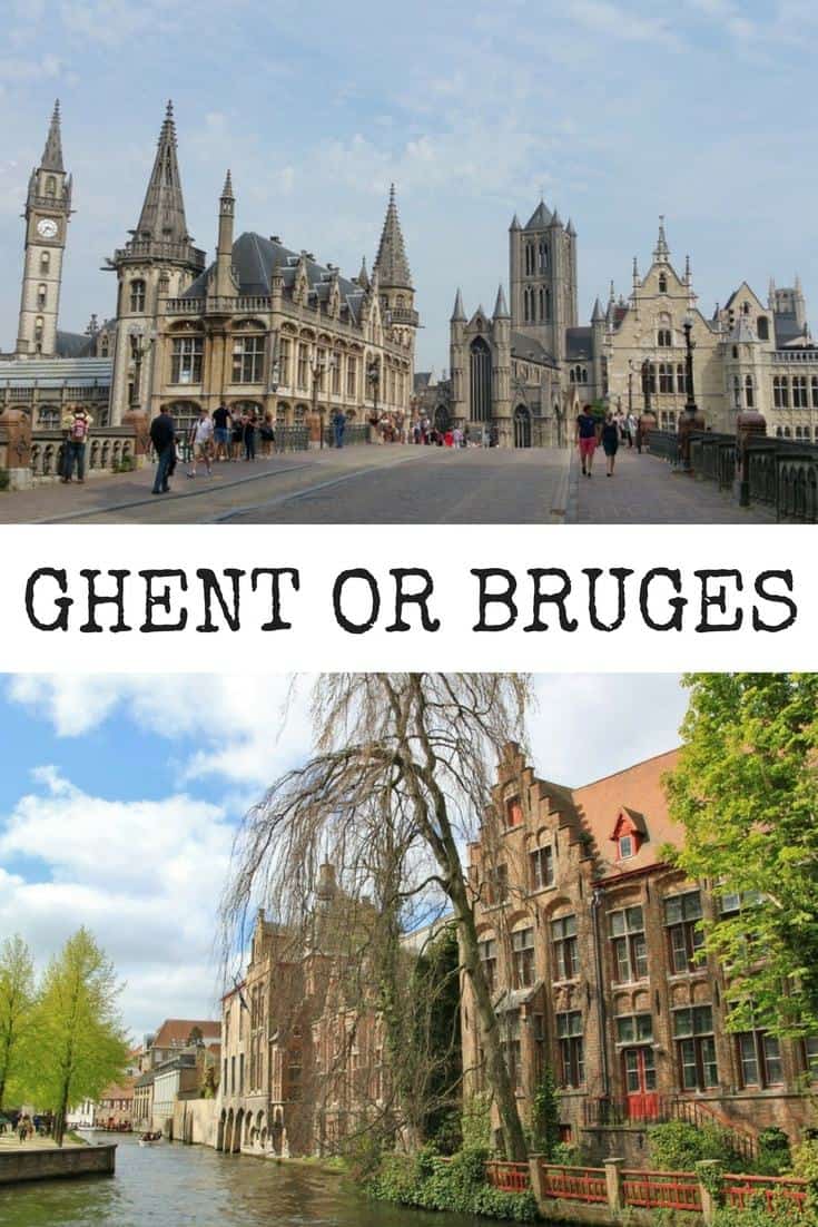 Ghent or Bruges? Which Belgian city is best to visit? On this post 5 travel bloggers expain which city they prefer Bruges or Ghent.