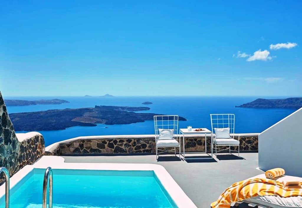 Top 10 Santorini Hotels With Private Pool Travelpassionate Com