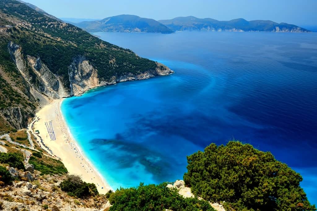 Myrtos Beach -best Kefalonia beaches