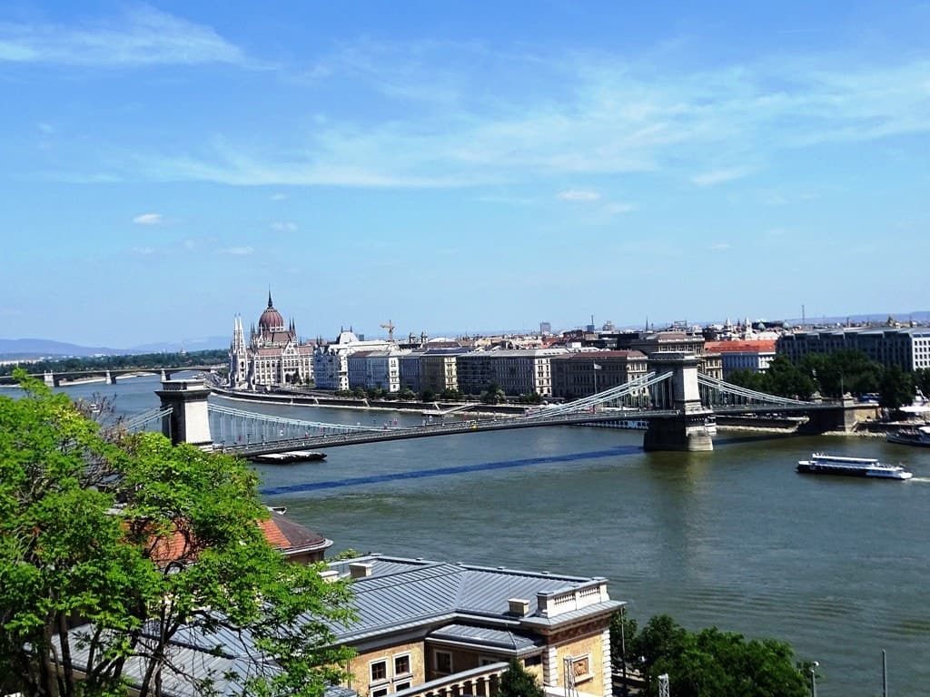 View from Budapest Castle