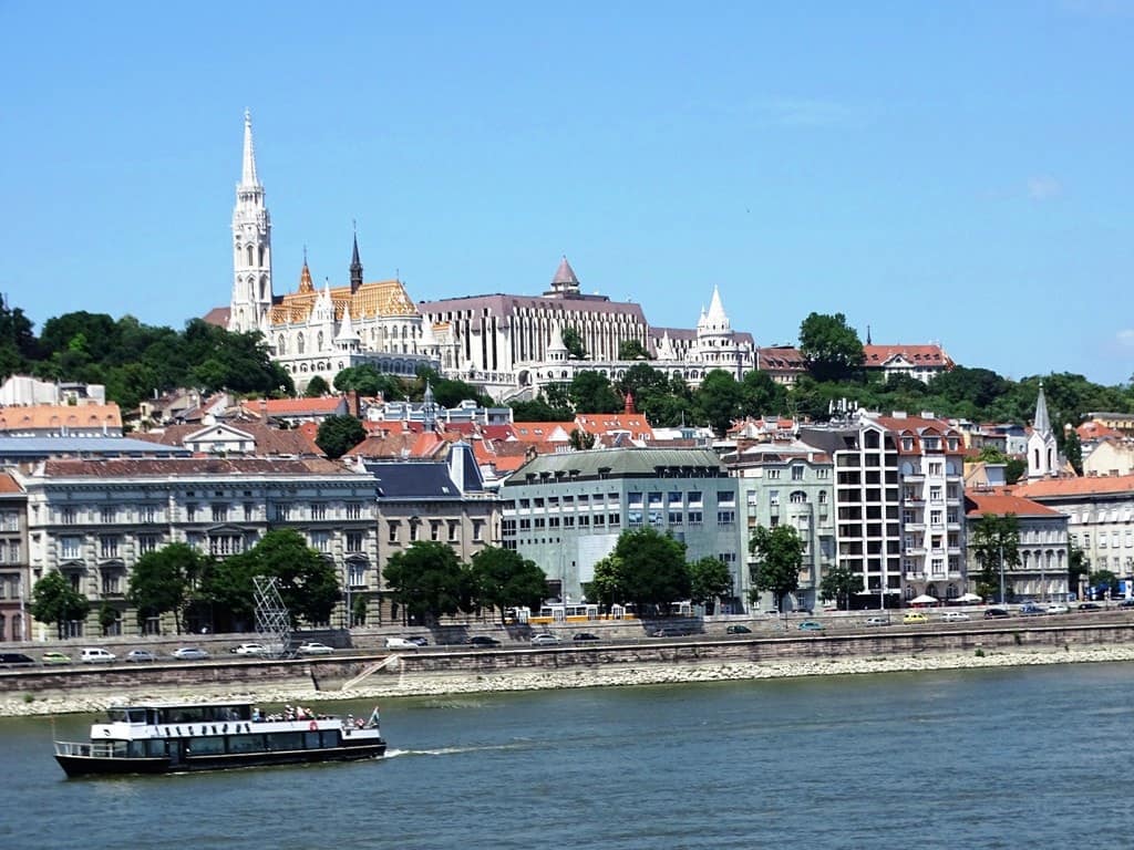 View of Buda from the Chain bridge