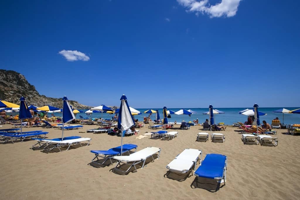 Afantou-beach -The Best Rhodes Beaches