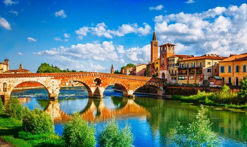 Bridge Ponte Pietra - Things to do in Verona in one day