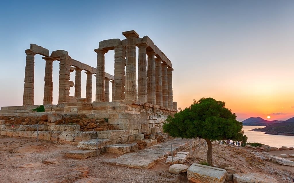 day trip from Athens - Temple of Poseidon in Sounio