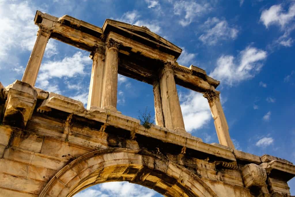 Hadrian's Arch -what to do in Athens in 3 days
