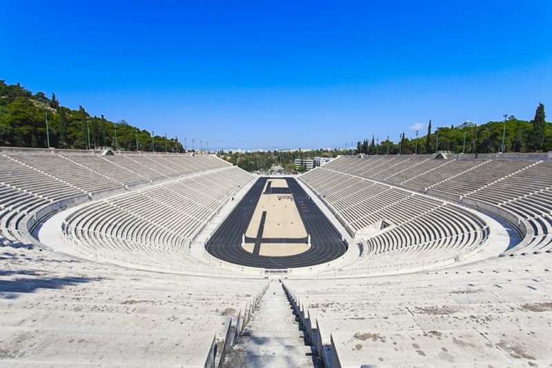 Panathenaic stadium - three days in Athens