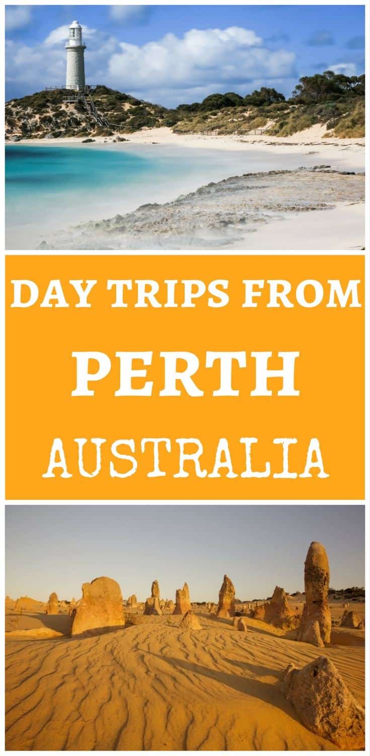 The best day trips from Perth Australia including Fremantle, Rottnest island, Pinnacles Desert at Nambung National Park and more 