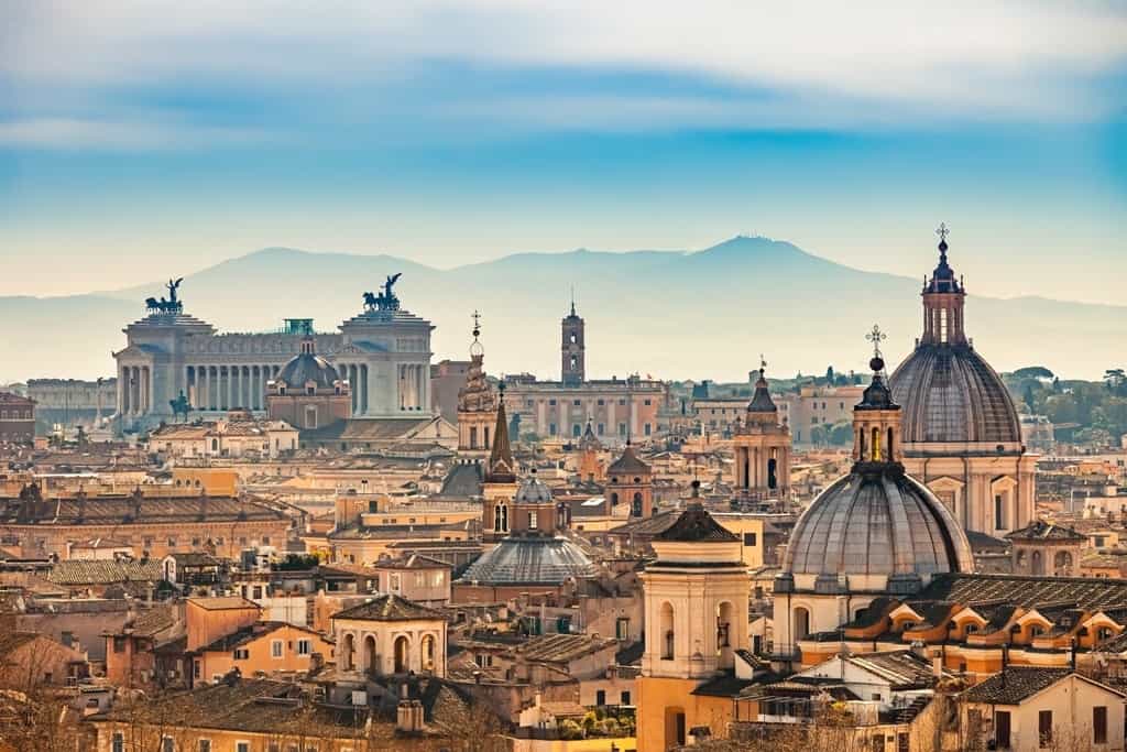  5 days in Rome - View of Rome from Castel Sant'Angelo