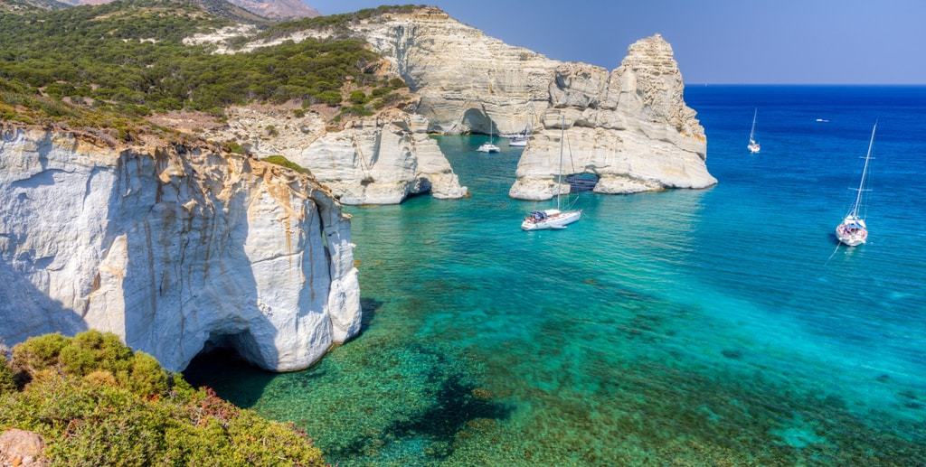 Kleftiko-Le migliori spiagge di Milos 