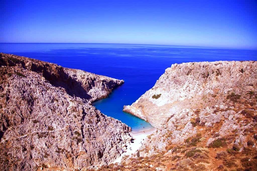 Stefanou Beach, Crete, Greece -The Best Mediterranean Beaches