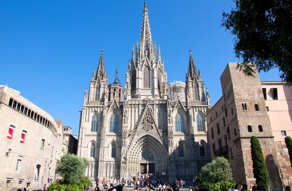 Barcelona Cathedral - ten days in Spain