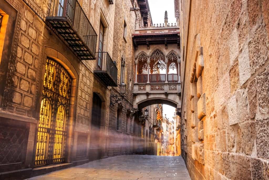 Gothic Quarter - 10 days in Spain