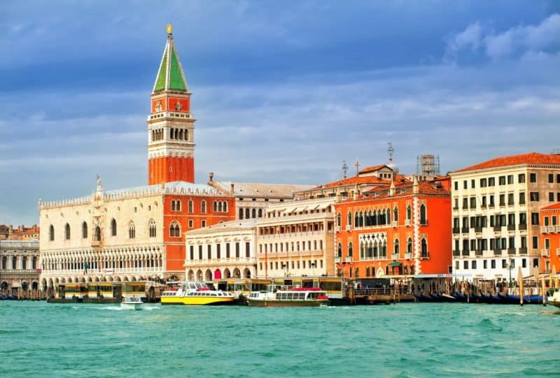 Doge's palace and Campanile on Piazza di San Marco, Venice - 2 days in Venice