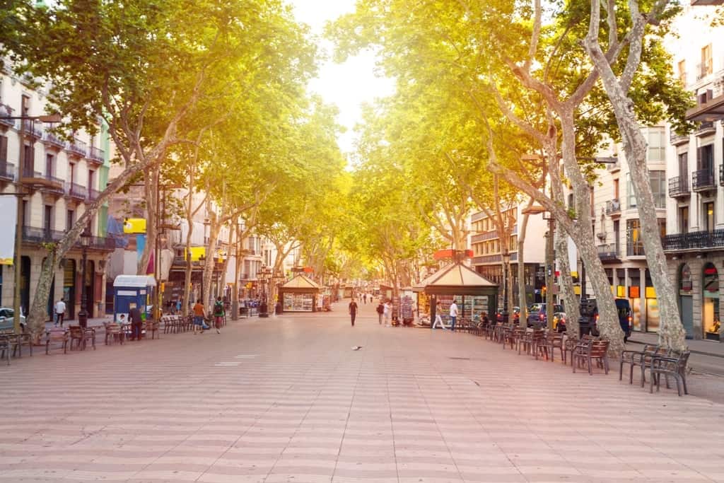 Las Ramblas - 10 day Spain itinerary