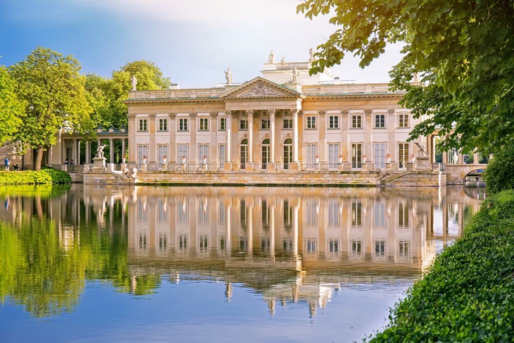 Lazienki Palace and Gardens