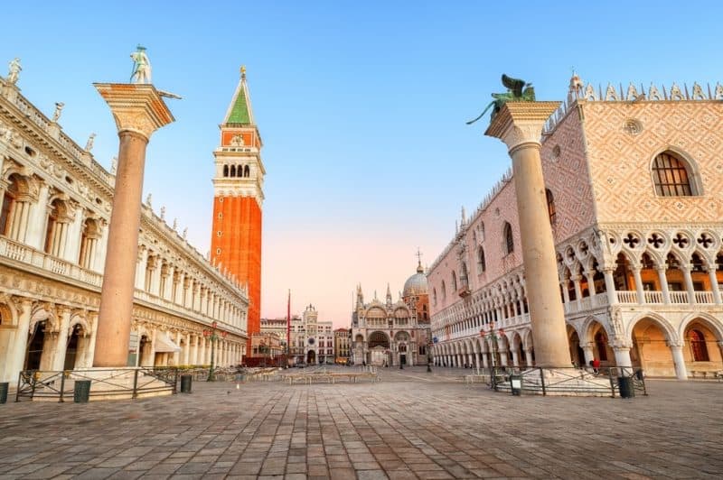 a Basílica e o Palácio dos Doges, em Veneza, 2 dias em Veneza