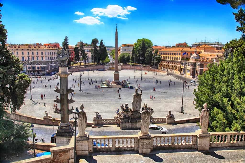 Spanish Steps - Via Veneto area - The beast area to stay in Rome