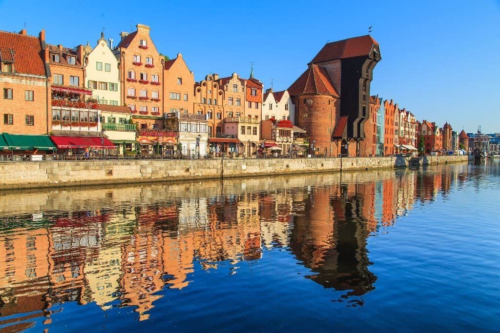 Gdansk in Poland -best cities to visit in Eastern Europe
