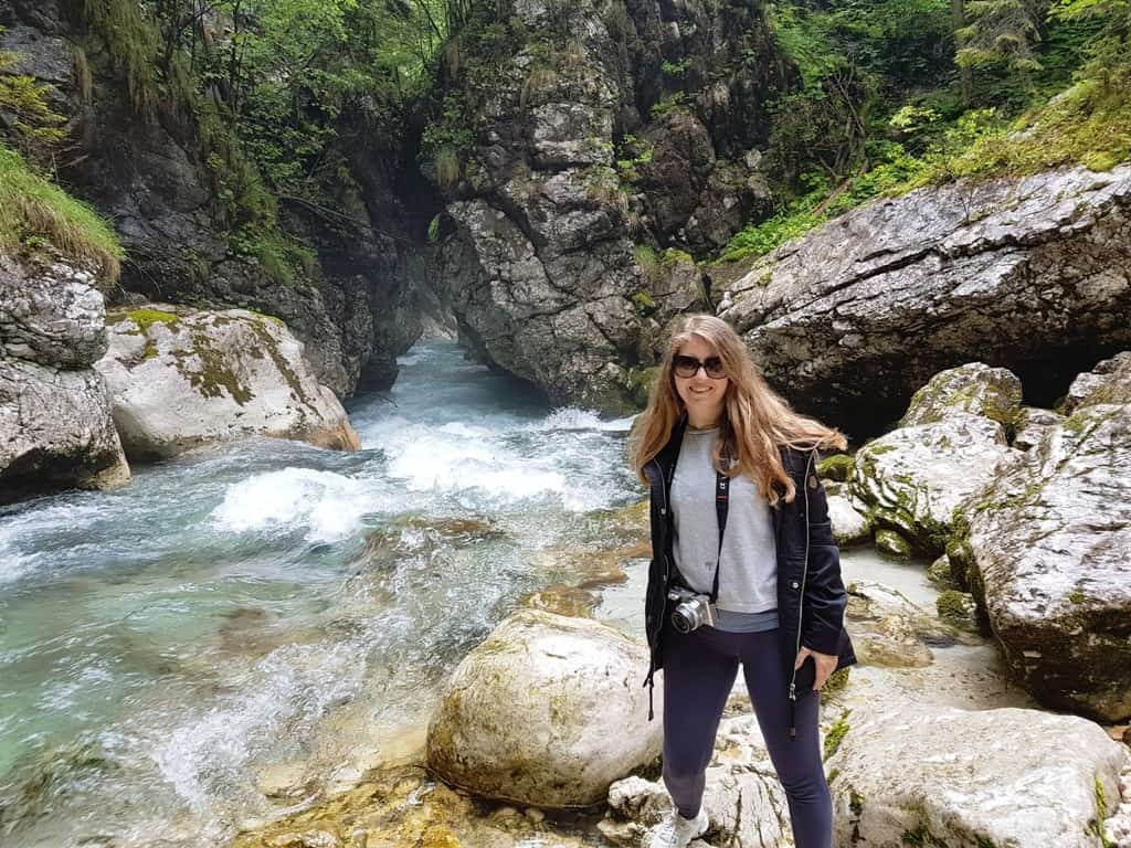 Kamniška Bistrica at the Predaselj Gorge
