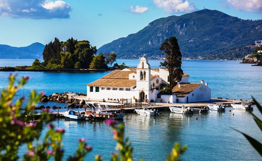 Things to do in Corfu -Kanoni and Pontikonisi