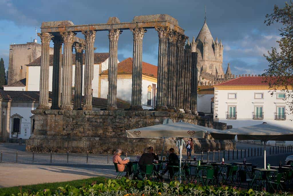 Roman Temple of Diana - things to do in Evora on a day trip from Athens