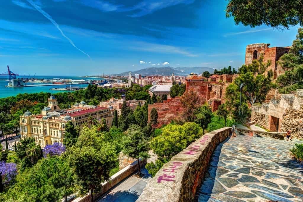 Warmest Places in Europe in December - Malaga