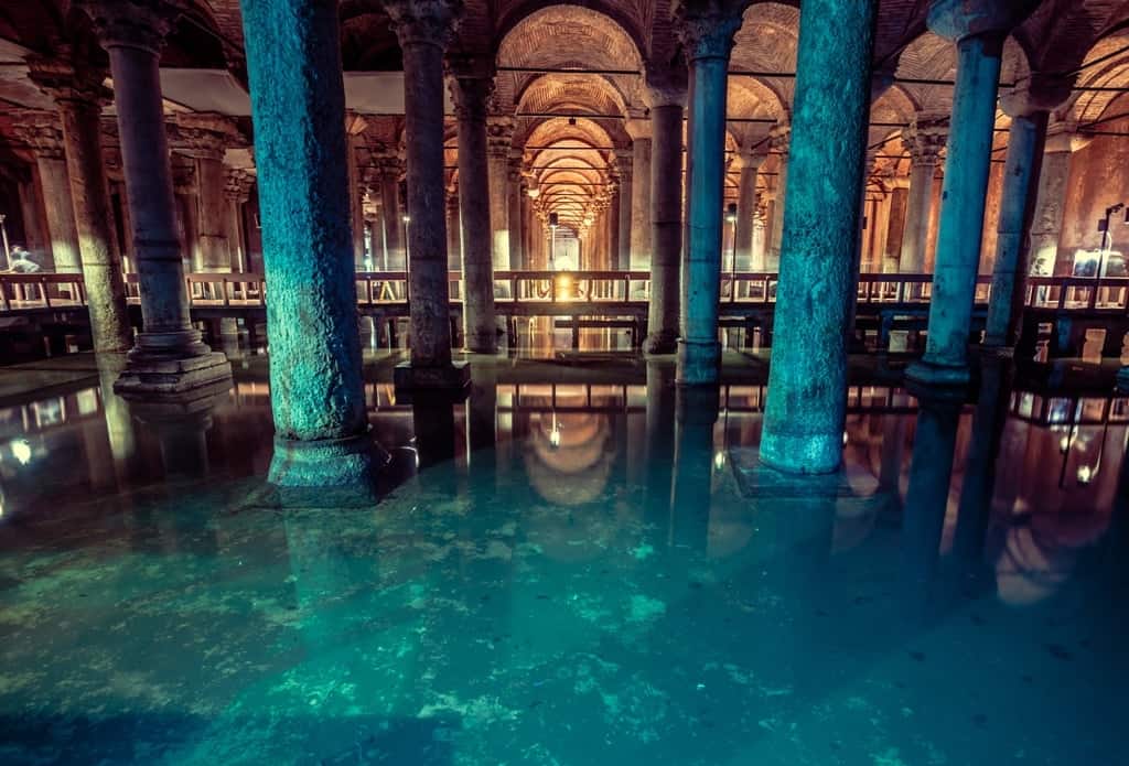 Basilica Cistern - three days in Istanbul things to see