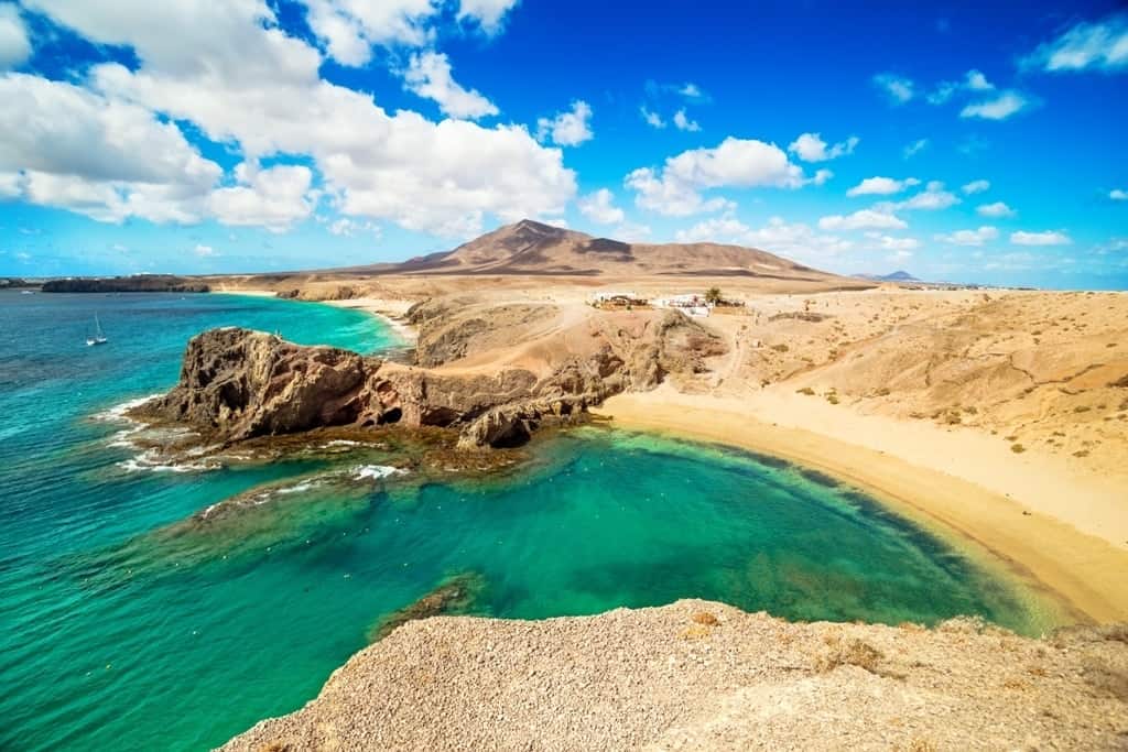 Warmest Places in Europe to Visit in December - Lanzarote