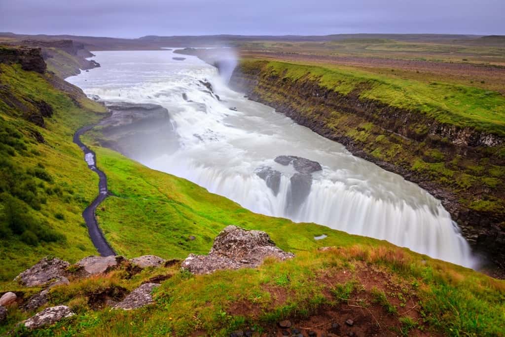 Gullfoss waterfall - 3 days in reykjavik