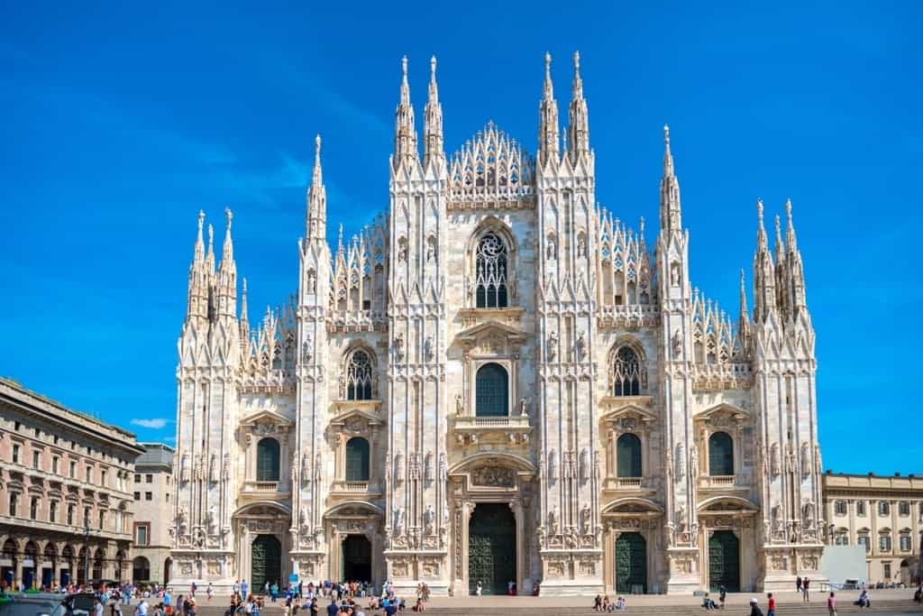 famous Milan Cathedral - one day in Milan