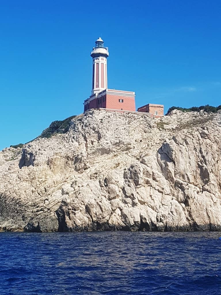 Punta Carena Lighthouse - what to do in Capri island