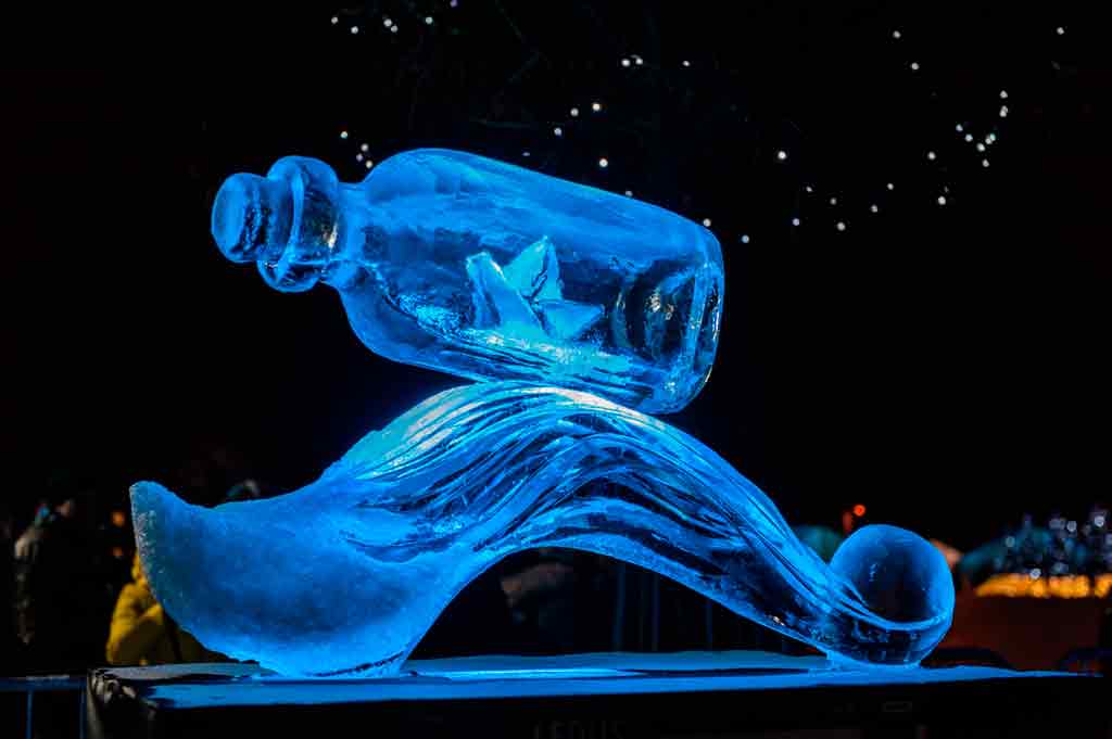 things to do in Riga in winter Ice Sculpture Festival