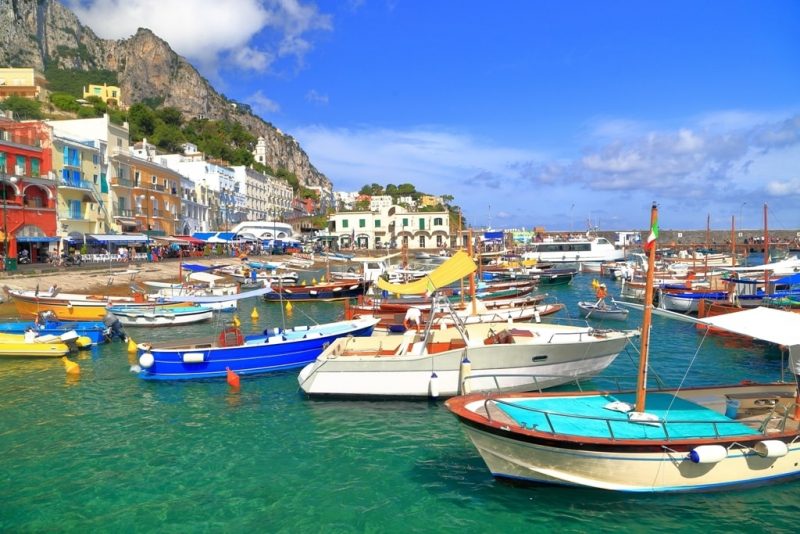 Marina Grande - coisas para fazer em Capri