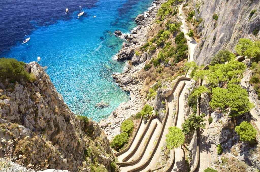 Via Krupp Capri - things to do